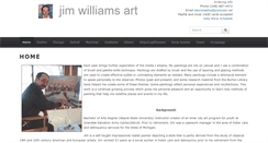 Desktop Screenshot of jimwilliamsartist.com